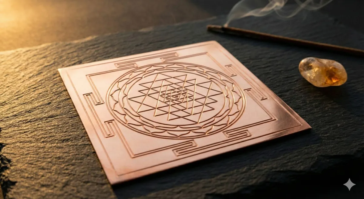 Sacred Copper Yantra