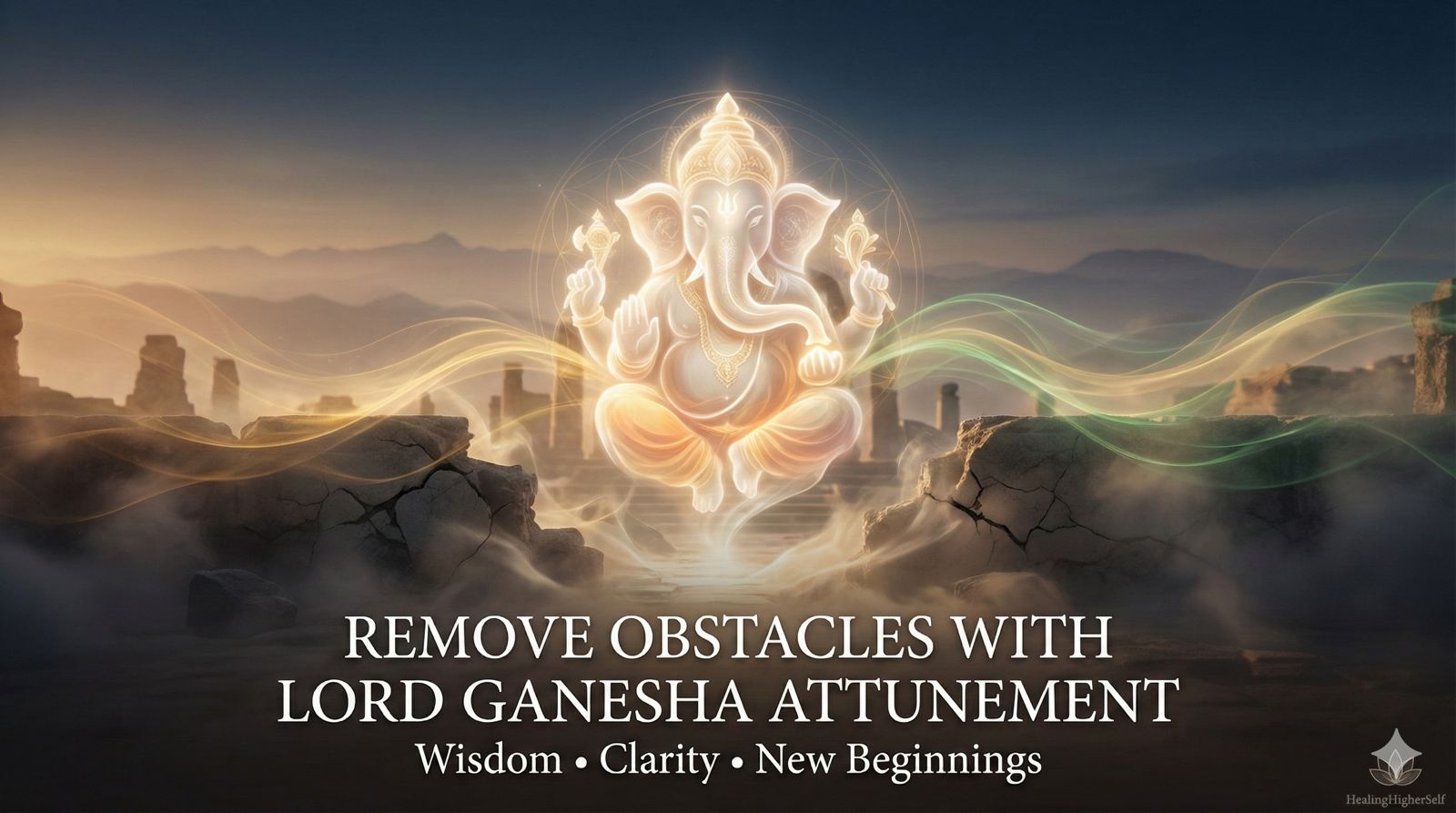 REMOVE OBSTACLES WITH LORD GANESHA ATTUNEMENT