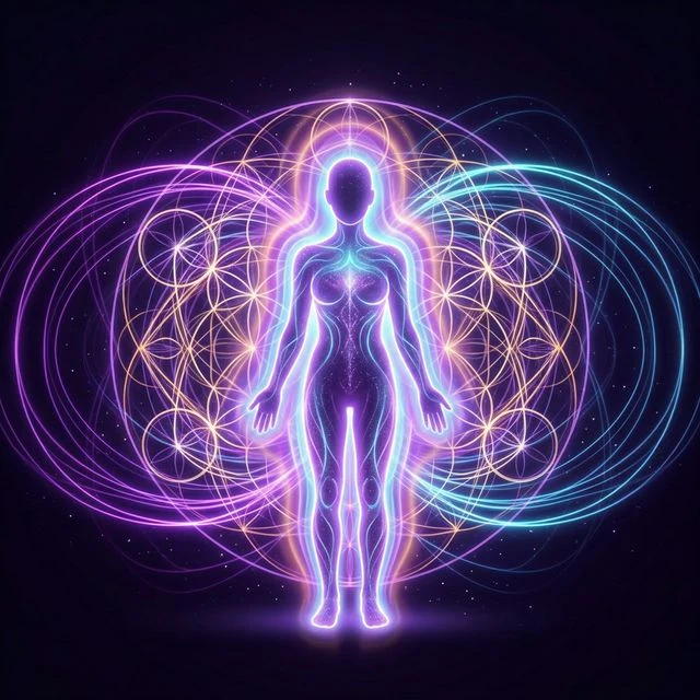 Chakra system map