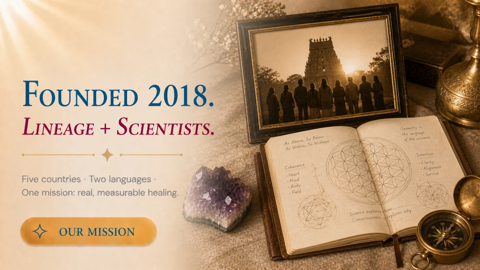 Founded 2018 · Lineage + Scientists