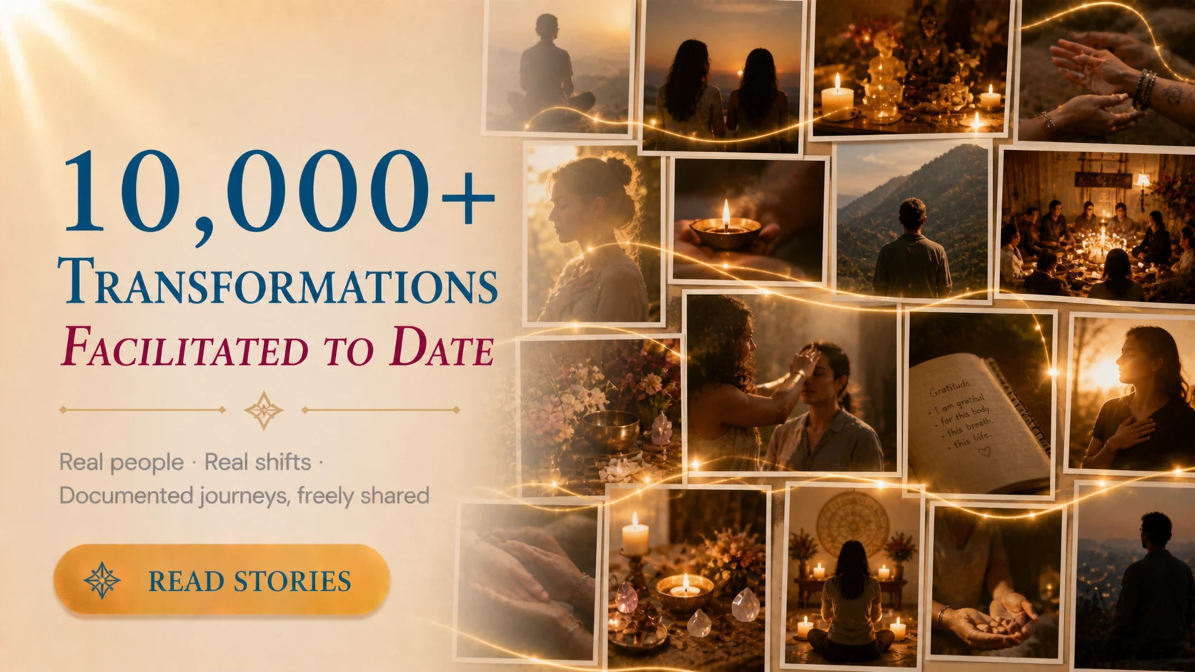 10,000+ Transformations facilitated