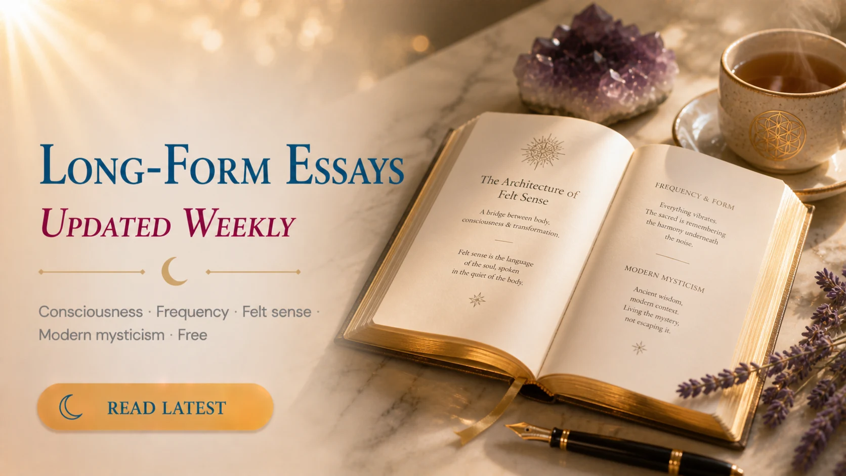 Long-Form Essays · Updated Weekly