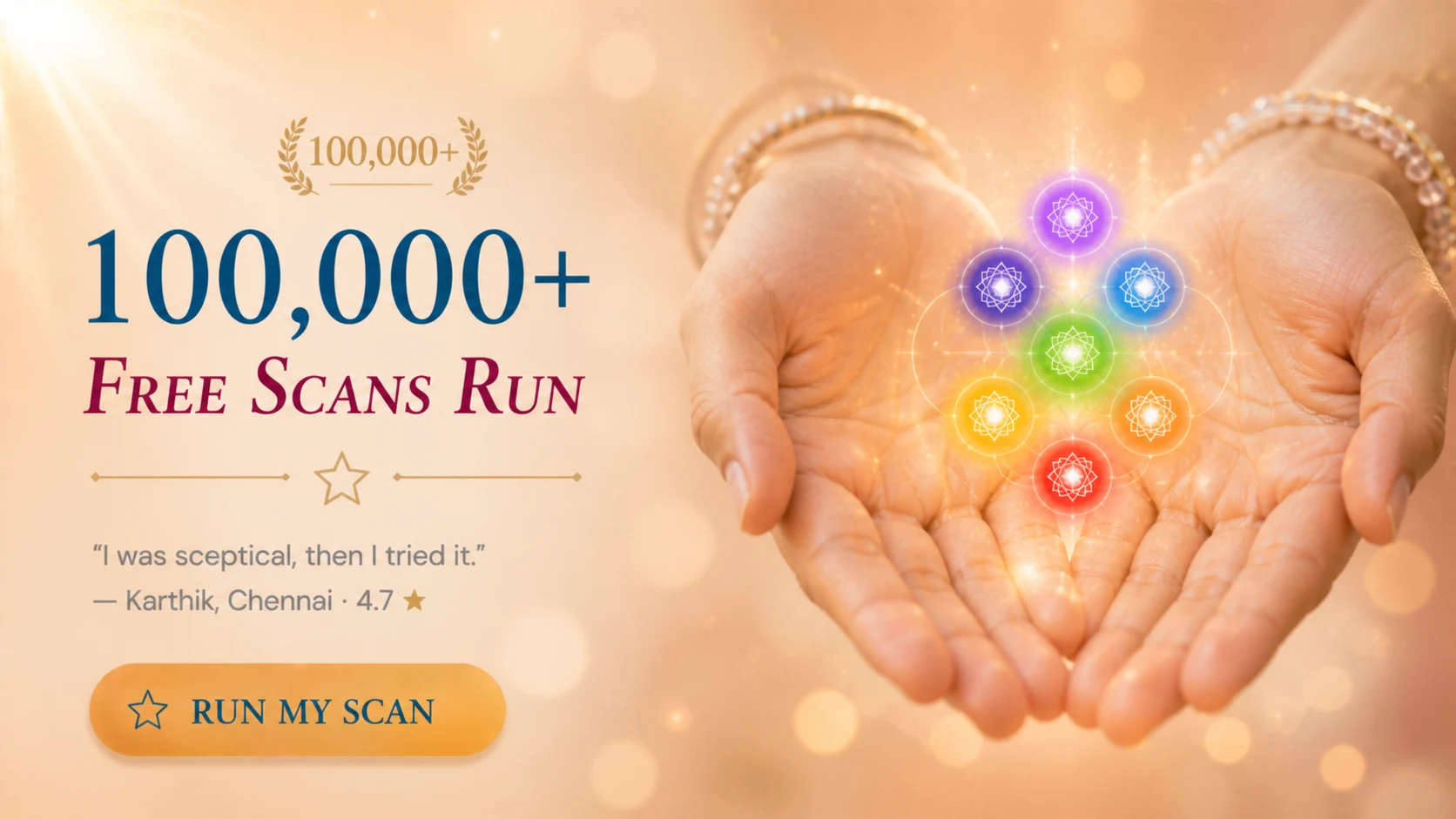 100,000+ free scans run