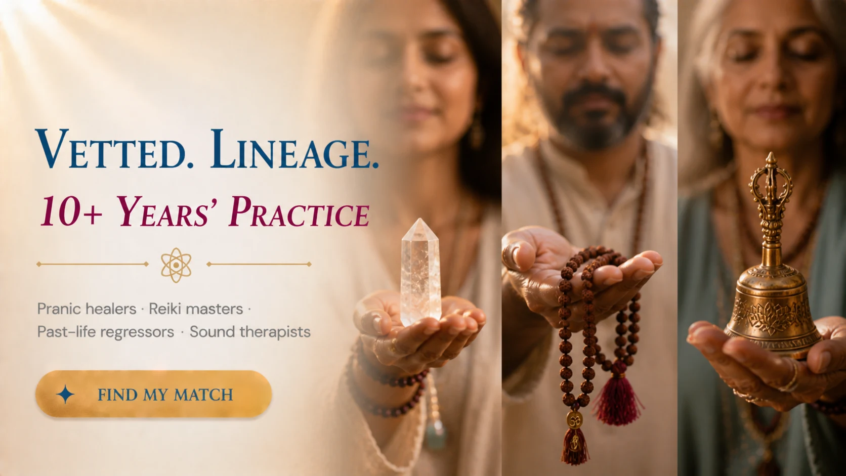 Vetted · Real Lineage · 10+ Years' Practice
